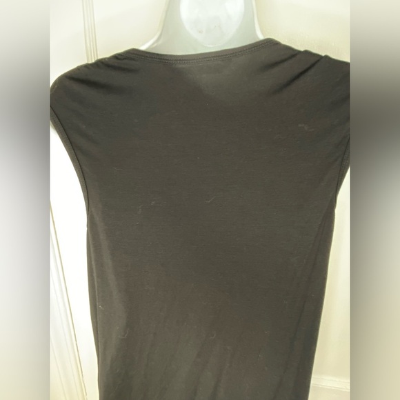 TRINA TURK Crowl Neck Elegant Black Sleeveless Top - Picture 10 of 10